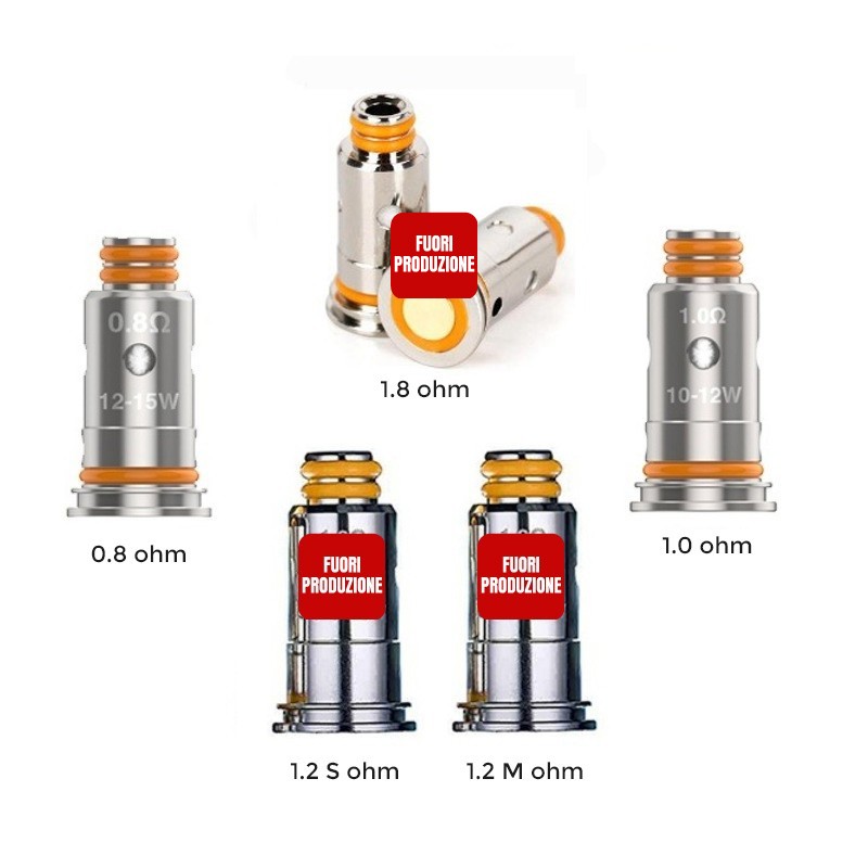 Resistenze Geekvape Wenax S3 Resistenza G Series GeekVape 5 pezzi
