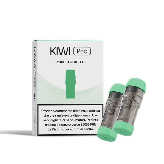 Kiwi 2 cartuccia Pod Mint Tobacco 2pz
