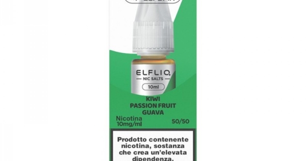 liquido elf bar kiwi passion fruit guava Liquido Kiwi Elf Bar ELFLIQ Kiwi Passion Fruit Guava Liquido Pronto Elfbar  10ml