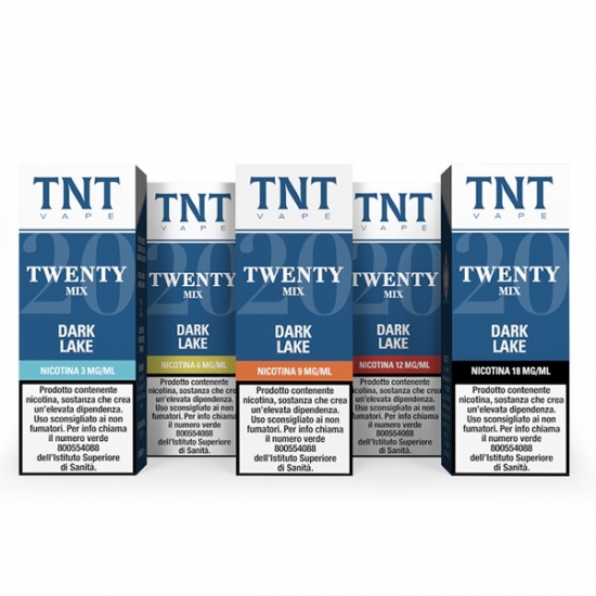 TNT Vape Twenty mix Dark Lake - Liquido pronto 10ml