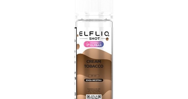 ELFLIQ Shot Cream Tobacco Liquido Mix&Vape 20ml - Svapo Store