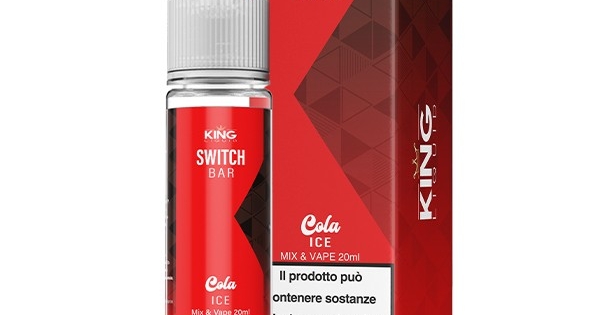 King Liquid SWITCH BAR Cola Ice - Mix and Vape - 20ml - Svapo Store