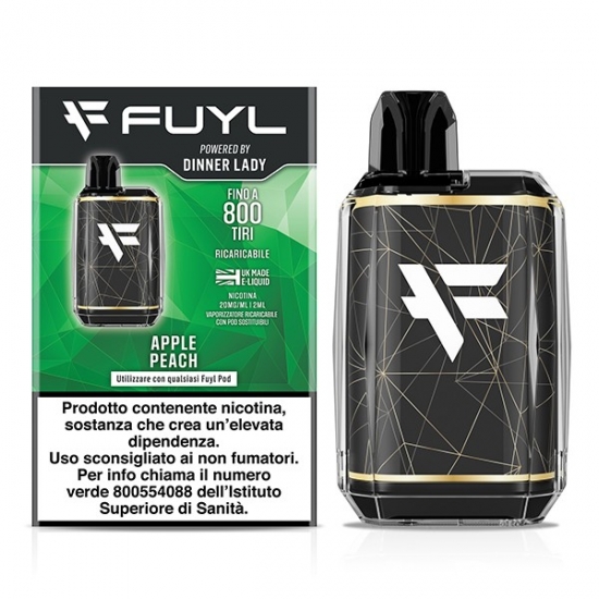 geekvape aegis solo 3 istruzioni Fuyl Pod Kit con Apple Peach Pods Dinner Lady