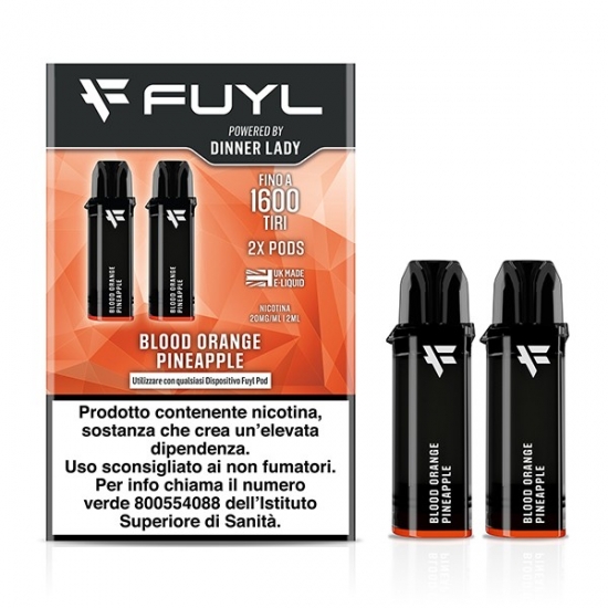 fuyl sigaretta elettronica prezzo SMOKY TOBACCO Fuyl Pod Usa e Getta Dinner Lady 2 Pezzi main image 0