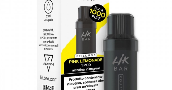 lik bar sigaretta elettronica gusti Lik Bar Still Sigaretta Elettronica e Still Pod Precaricate