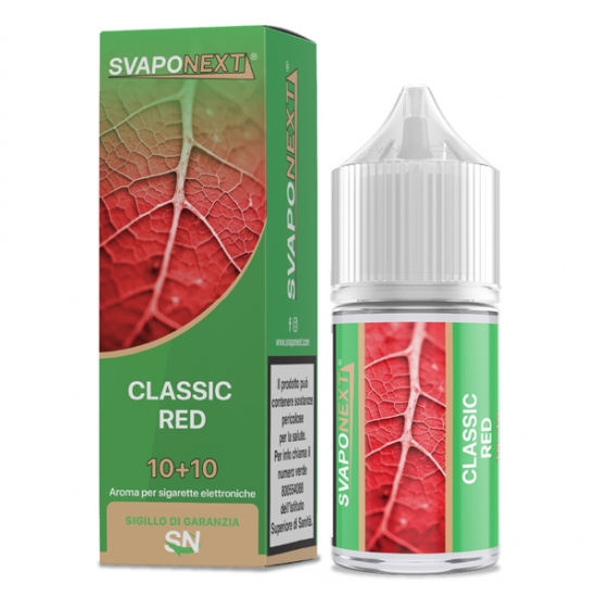 miscela liquido sigaretta elettronica SvapoNext Aroma Shot Series Classic Red