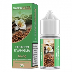 SvapoNext - Aroma Shot Series Tabacco e Vaniglia