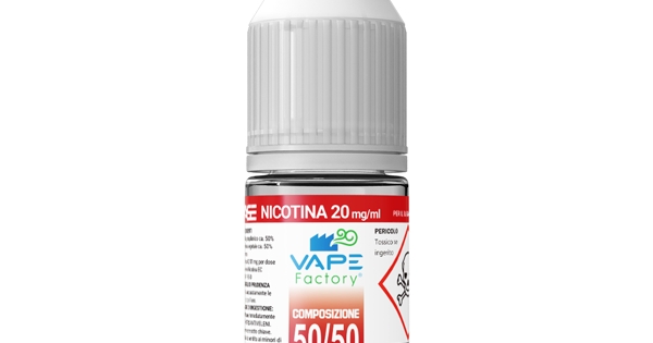 geekvape aegis solo 3 istruzioni Base Neutra 50/50 con Nicotina 20 mg/ml da 10ml VapeFactory