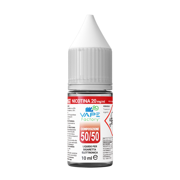 Base Neutra 50/50 con Nicotina 20 mg/ml da 10ml VapeFactory