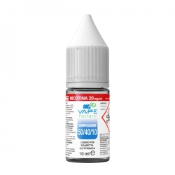 VapeFactory - Base Neutra 50/40/10 20 mg/ml Nicotina 10ml