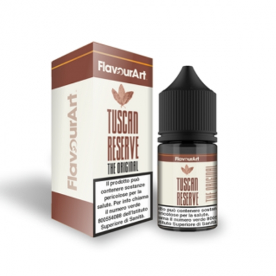 liquido per sigaretta elettronica Flavourart The Original Tuscan Reserve Aroma 10+20 Tabaccoso