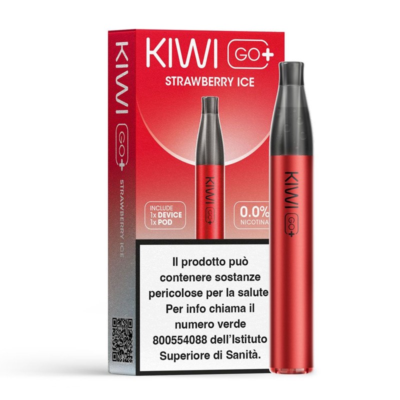 geekvape aegis solo 3 istruzioni Kiwi Go Plus Starter Kit Strawberry Ice 2ml