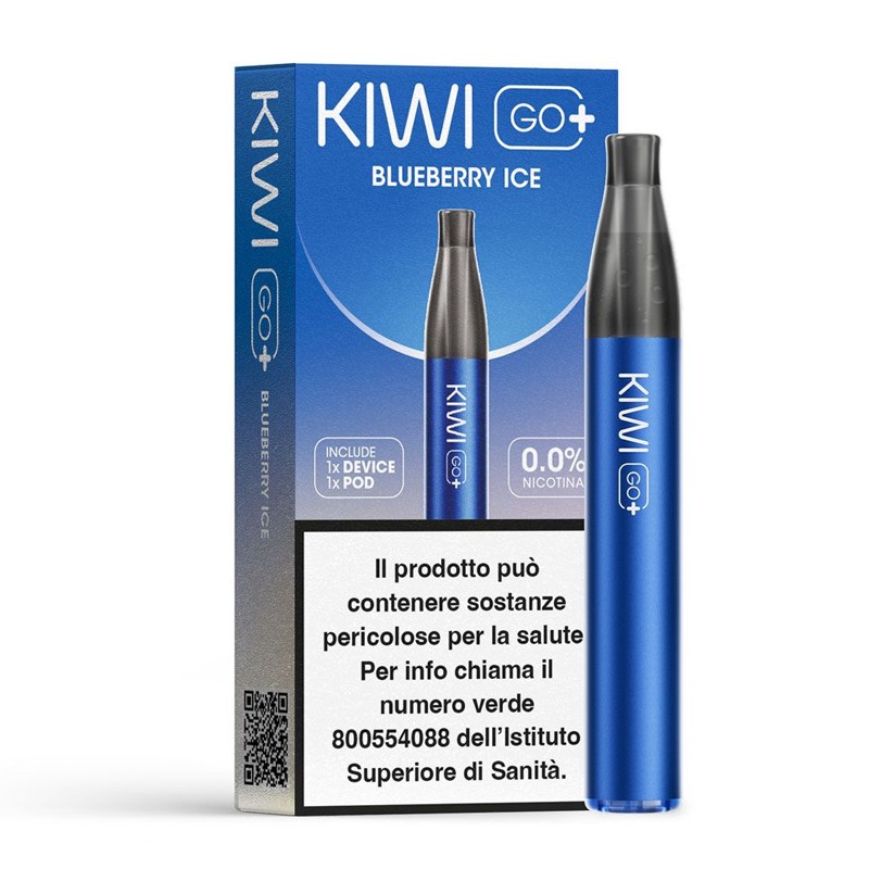 Kiwi Go Plus Blueberry Ice Starter Kit Ricaricabile
