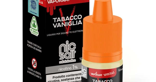 geekvape aegis solo 3 istruzioni Vaporart NICSALT Tobacco Vaniglia Liquido pronto 10ml