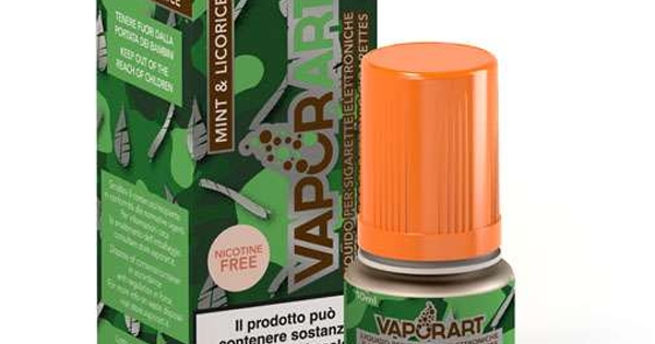 VaporArt Menta e Liquirizia Liquido 10ml SvapoStore