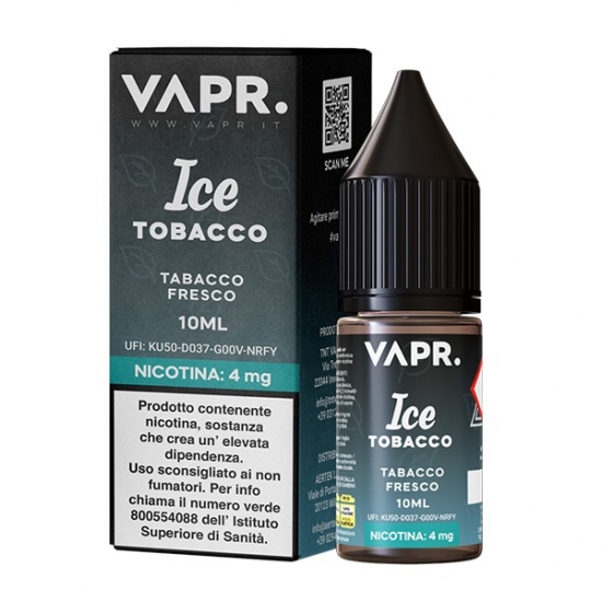 VAPR. Ice Tobacco Liquido Pronto 10ml