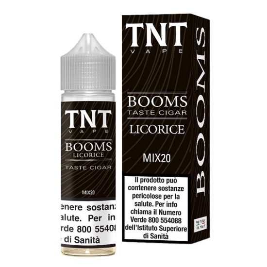 Booms Licorice Mix and Vape TNT Vape 20ml