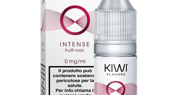 Intense Kiwi Flavors Liquido Frutti rossi e Menta 10ml