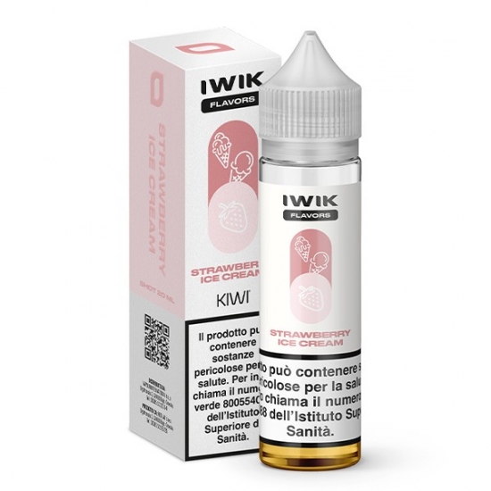 liquido sigaretta elettronica fragola ice Panna Fragola Ice (Strapanna) Vaporart Liquido Mix and Vape 10ml main image 1
