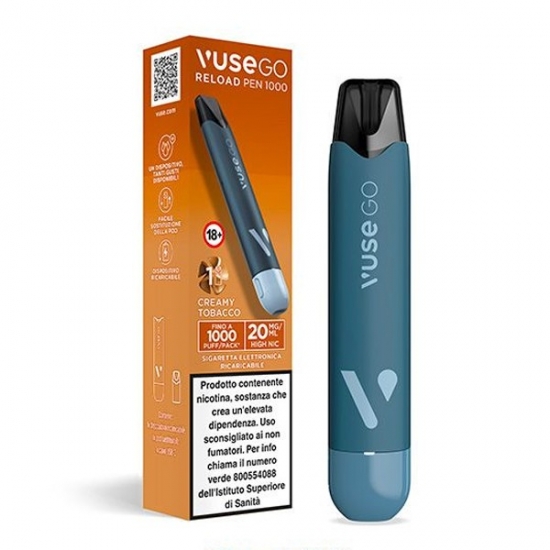 geekvape aegis solo 3 istruzioni Vuse GO Reload Pen Kit Creamy Tobacco Ricaricabile