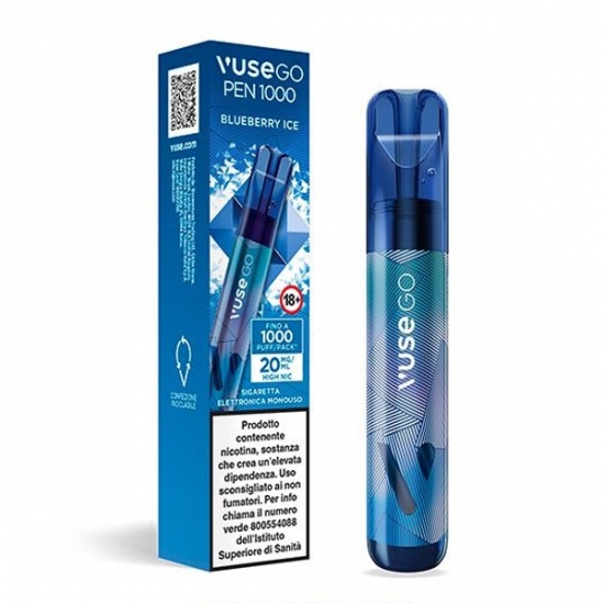 Vuse GO Pen Blueberry Ice Sigaretta Monouso 1000 puff