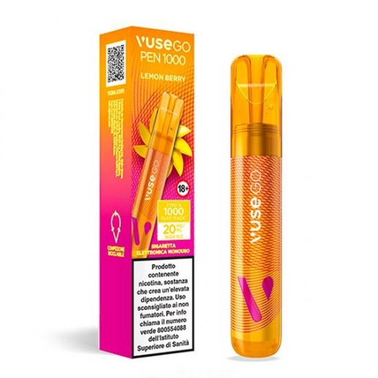 geekvape aegis solo 3 istruzioni Lemon Berry Vuse GO Pen 1000 Usa e Getta