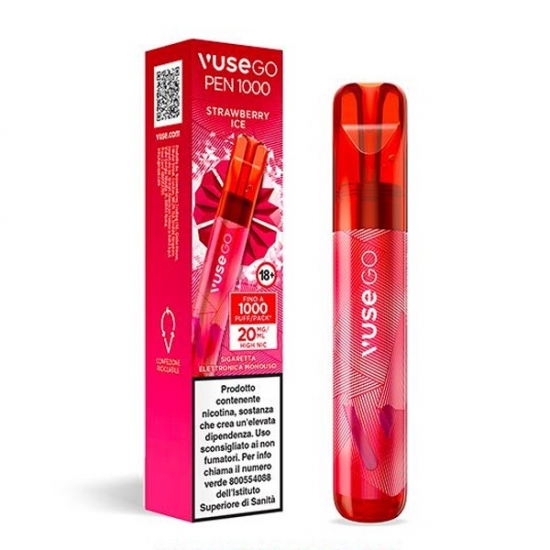 geekvape aegis solo 3 istruzioni Vuse GO Pen Strawberry Ice Usa e Getta 1000 puff