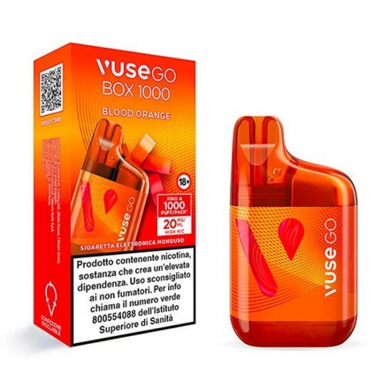 geekvape aegis solo 3 istruzioni Vuse GO Box 1000 Blood Orange Usa e Getta