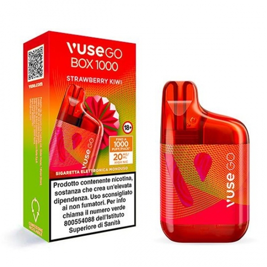 geekvape aegis solo 3 istruzioni Strawberry Kiwi Vuse GO Box 1000 Usa e Getta