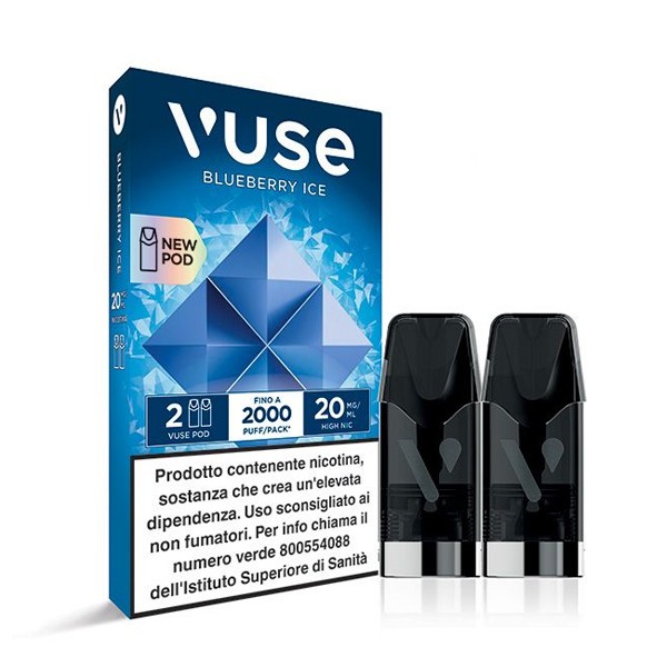 Vuse PODS Blueberry Ice Precaricate - 2pz