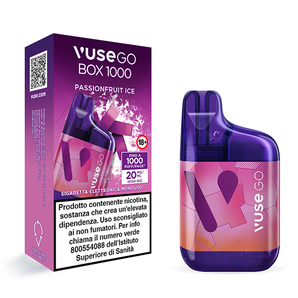 geekvape aegis solo 3 istruzioni Vuse GO Box Passionfruit Ice Usa e Getta 1000 puff