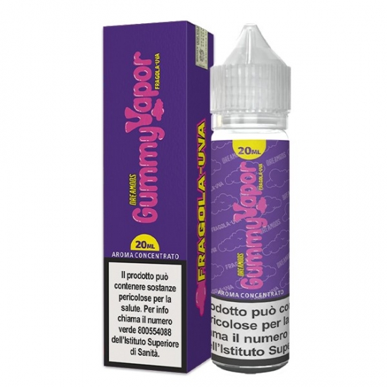 Dreamods Aroma Gummy Vapor Fragola-Uva 20ml