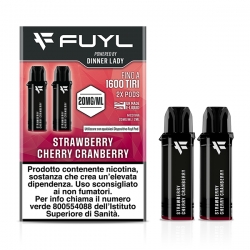 Dinner Lady Fuyl Pod Precaricata - Strawberry Cherry - 2pcs