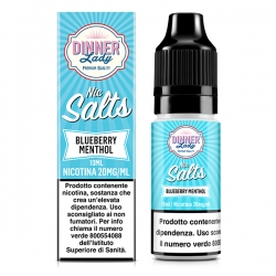 Dinner Lady Nic Salts Blueberry Menthol - 10ml