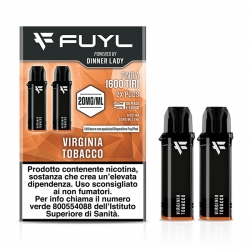 Dinner Lady Fuyl Pod Precaricata - Virginia Tobacco - 2pcs