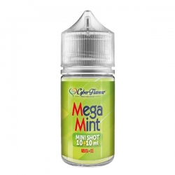 Cyber Flavour Mega Mint - Mini shot 10+10