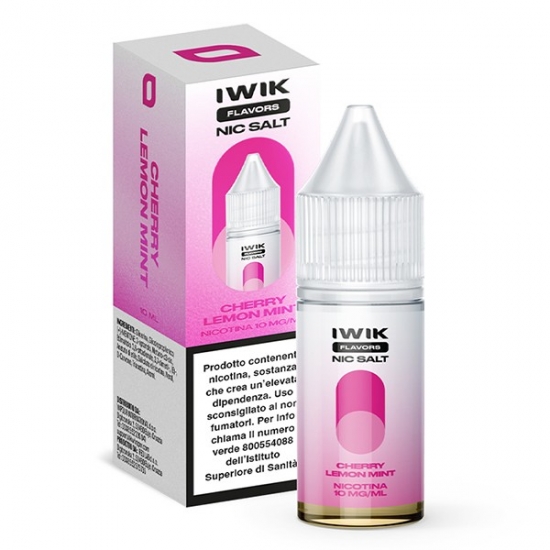 Iwik Cherry Lemon Mint - Liquido Pronto 10ml Nic Salt - Svapo Store