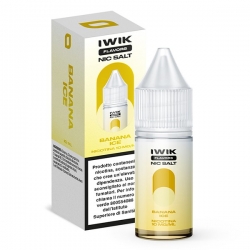 Iwik Banana Ice - Nic Salt - 10ml