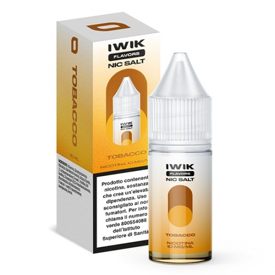 Iwik Tobacco Nic Salt - Liquido 10ml Tabaccoso - Svapo Store
