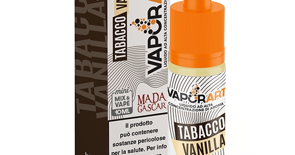Vaporart Tabacco Vanilla 10+10 ml - Cremoso e Tabaccoso - Svapo Store