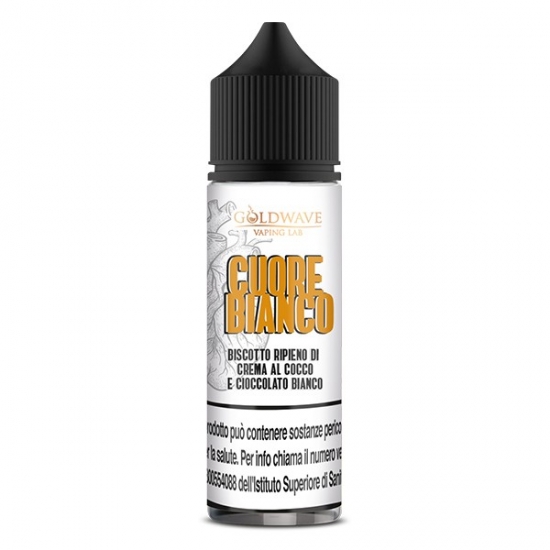 svapoebasta store milano sempione - negozio sigarette elettroniche Goldwave Cuore Bianco - Aroma 20ml Cremoso