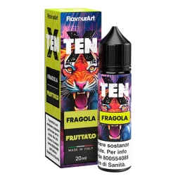 Flavourart TenX Fragola - Vape shot 20ml