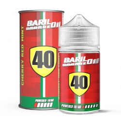Eliquid France Baril Garage Oil 40 Cherry Red Mint - Vape Shot - 10ml