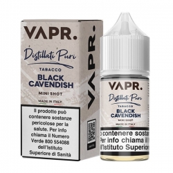 VAPR. Black Cavendish - Distillati Puri - Mini Shot 10+10