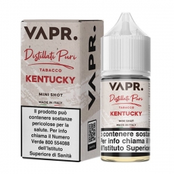 VAPR. Tabacco Kentucky - Distillati Puri - Mini Shot 10+10