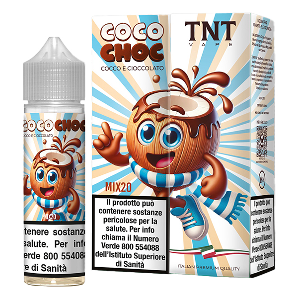 geekvape aegis solo 3 istruzioni TNT Vape Coco Choc 20ml: Cocco e Cioccolato