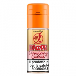 High Voltage Drops Flavour Strawberry Custard - 10ml