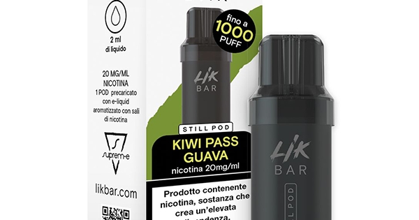 lavazza modo mio pods cheapest Likbar Still Pod Kiwi Passion Guava - 0-20mg Nicotina