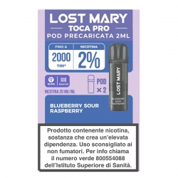Lost Mary Toca PRO Pod Precaricata - Blueberry Sour Raspberry - 2pz
