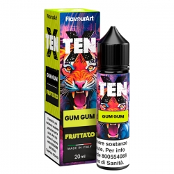 Flavourart TenX Gum Gum - Vape shot 20ml